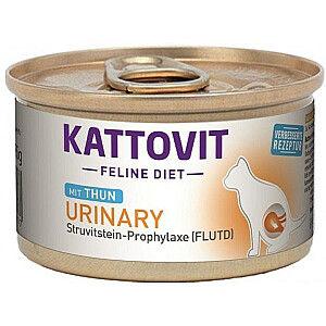 KATTOVIT Feline Diet Urinary Tuna - mitrā barība kaķiem - 85g
