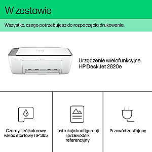 DeskJet 2820e AIO Принтер 588K9B многофункциональное устройство