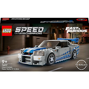 LEGO Speed Champions Nissan Skyline GT-R (R34) no The Fast and the Furious (76917)
