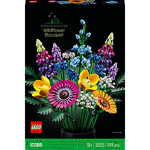 LEGO Icons savvaļas ziedu pušķis (10313)