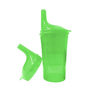 Безопасная чашка для еды и питья, зеленая.