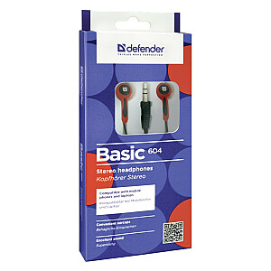 Defender BASIC 604 Черный и красный