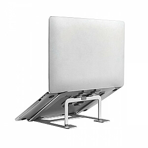 Ergo Office ER-416S серебристая алюминиевая подставка для ноутбука
