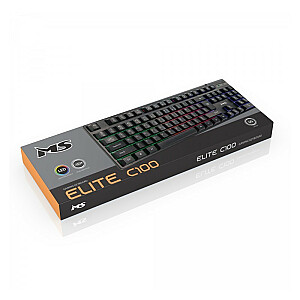Мембранная игровая клавиатура Elite C100 со светодиодной подсветкой