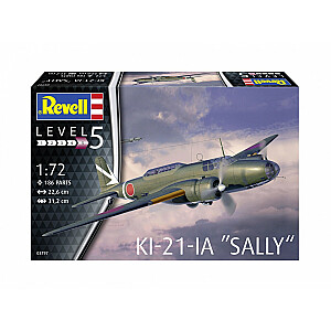 Plastmasas modelis Ki-21-LA Sally 1/72