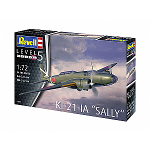 Plastmasas modelis Ki-21-LA Sally 1/72