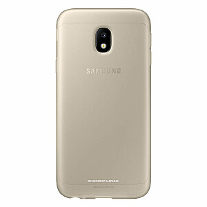 Чехол Желейный чехол для Samsung Galaxy J3 2017 EF-AJ330TFEG Золотой