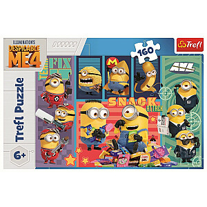 Пазл 160 деталей Minion joy, Миньоны