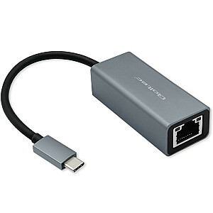 USB-C uz RJ45 Ethernet adapteris | 1000 Mb/s | Alumīnija korpuss