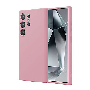Цветной чехол Samsung Galaxy S24 Ultra розовый