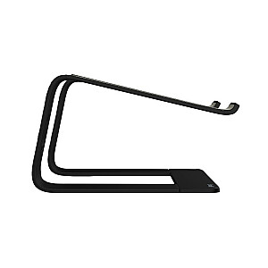 Алюминиевая подставка для ноутбука, черная.