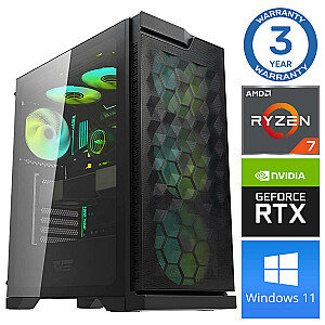 INTOP Ryzen 7 5700X 16GB 1TB SSD M.2 NVME RTX3050 6GB WIN11