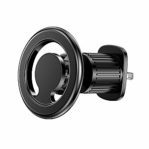 iLike металлический автомобильный винт для вентиляционного отверстия универсальный магнитный магнитный магнит кольцо размер регулируемый держатель для смартфона черный