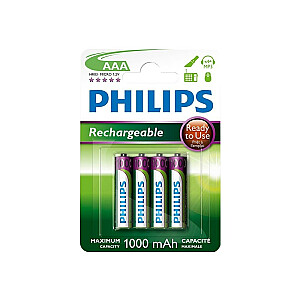 Akumulators Philips R03B4RTU10/10