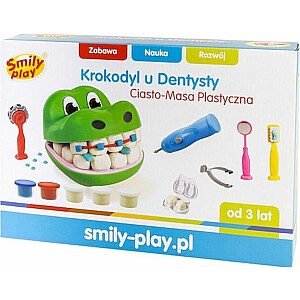 Smily Pie zobārsta spēlējiet plastmasas krokodila kūku