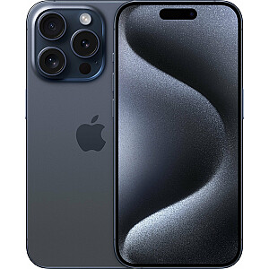 Смартфон Apple iPhone 15 Pro 256ГБ Синий Титан (MTV63)