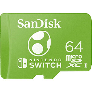 Карта памяти Sandisk Nintendo Switch 64 ГБ MicroSDXC