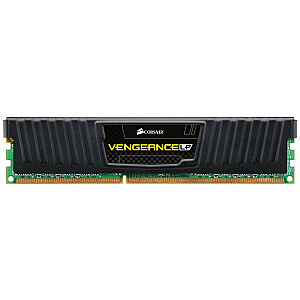 DDR3 VENGEANCE 8 ГБ/1600 (2*4 ГБ) CL9-9-9-24, низкопрофильный