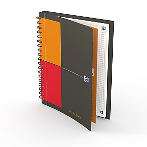 Блокнот на спирали Oxford Meetingbook B5, 80 страниц, пластиковая обложка