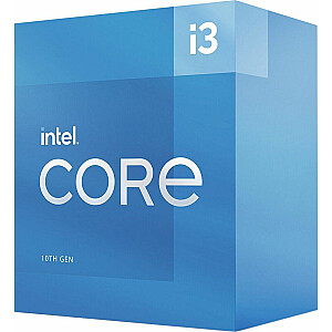 Procesors Intel Core i3-10100F, 3,6 GHz, 6 MB, BOX (BX8070110100F)
