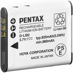 Литий-ионная аккумуляторная батарея Pentax D-LI92