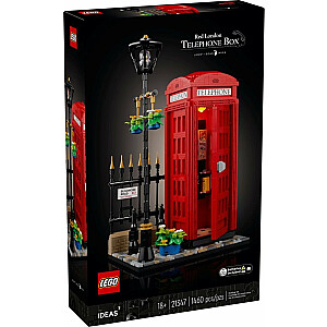 LEGO Ideas Red London Phone Box (21347)