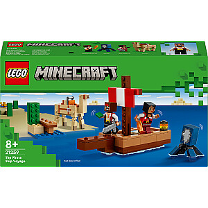 LEGO Minecraft pirātu kuģa kruīzs (21259)