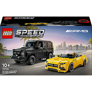 LEGO Speed Champions Mercedes-AMG G 63 un Mercedes-AMG SL 63 (76924)