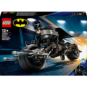 LEGO DC uzbūvējama Betmens un sikspārņa figūriņa (76273)
