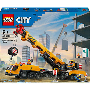 Dzeltens LEGO City mobilais celtnis (60409)