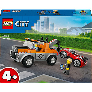 Evakuatoru un sporta automašīnu remonts LEGO City (60435)