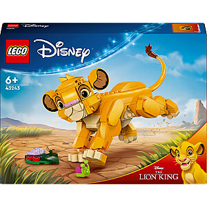 LEGO Disney karalis lauva — lauva Simba (43243)