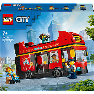 LEGO City sarkanais divstāvu autobuss (60407)