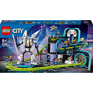 LEGO City Park robotu pasaule ar amerikāņu kalniņiem (60421)