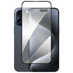 Evelatus Apple iPhone 15 Plus 2.5D Full Cover Glass Anti-Static Light Black