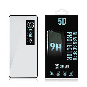 OBAL:ME 5D Glass Screen Protector for Xiaomi Redmi Note 13 Pro+ 5G Black