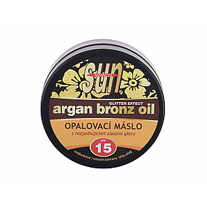 Iedeguma eļļa Argan Bronz Oil ar spīdīgu efektu, 200 ml