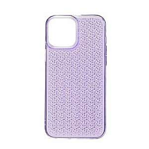 iLike Apple iPhone 13 Silicone case Shine Transparent Violet