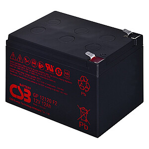 CSB GP12120F2 12V 12Ah akumulators