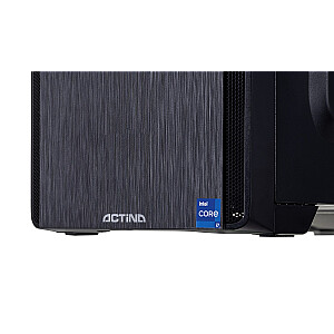 Actina 5901443348740 рабочая станция Intel® Core™ i5 i5-14400 16 ГБ DDR4-SDRAM 1 ТБ SSD NVIDIA RTX A2000 Windows 11 Pro Midi Tower Черный