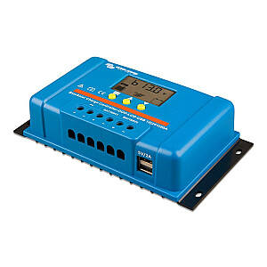 Uzlādes kontrolieris Victron Energy PWM Duo LCD un USB 12/24 V-20 A