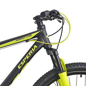 Vīriešu kalnu velosipēds Esperia Draco 27.5 melns/zaļš matēts (Rata izmērs: 27.5 Rāmja izmērs: M)