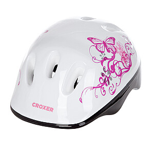 Велошлем детский Croxer Silky White/Pink M (55-58 см)