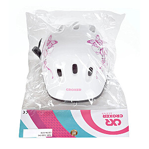 Велошлем детский Croxer Silky White/Pink M (55-58 см)