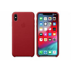 Кожаный чехол Apple iPhone Xs MRWK2ZM/A Красный