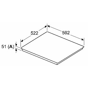 Indukcijas plīts virsma BOSCH PVQ61RHB1E
