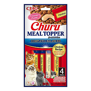 INABA Churu Meal Topper Vistas - kaķu cienasts - 4 x 14 g