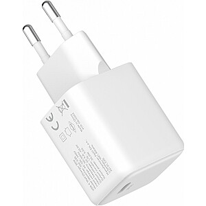 Ładowarka sieciowa USB C 35W 3A Power delivery 3.0 QC 3.0 Biała
