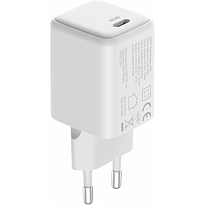 Ładowarka sieciowa USB C 45W 3A Power delivery 3.0 QC3.0 Biała