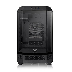 Obudowa - The Tower 300 Tempered Glass x 3, CT140 Fan  x 2 Czarna